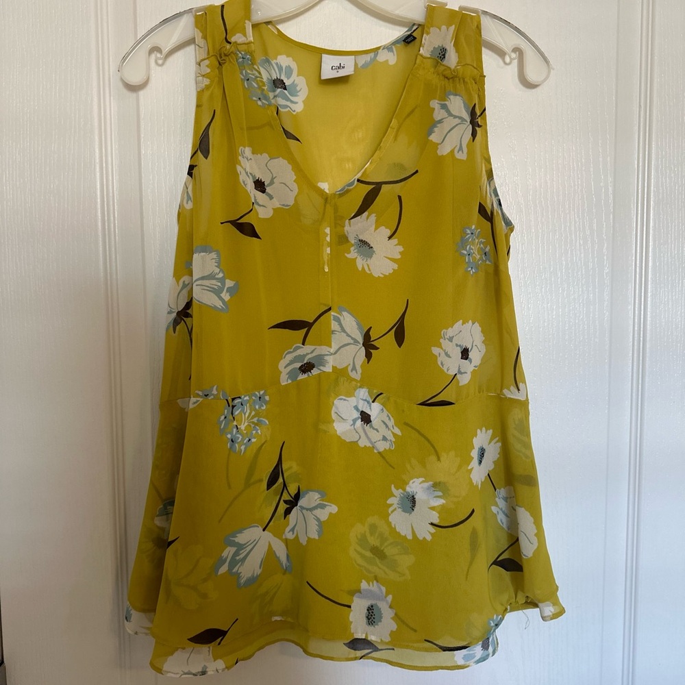floral pattern tank